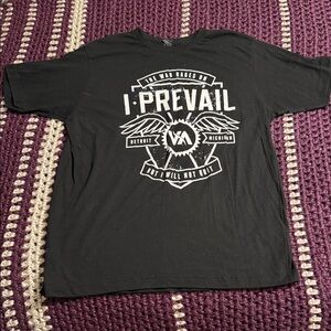 I Prevail band shirt - Black Graphic T-Shirt